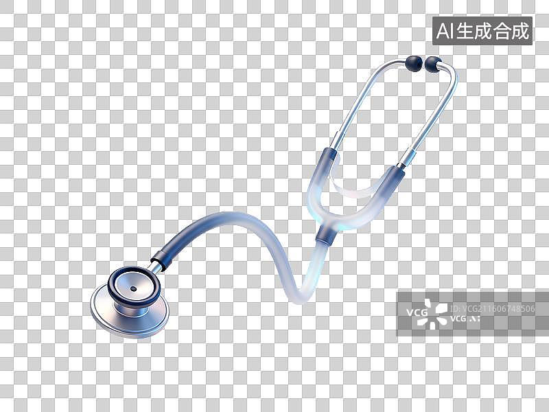 【AI数字艺术】医疗用听诊器图片素材