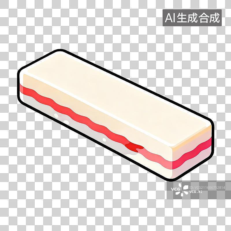 【AI数字艺术】完整的大良崩砂糕点桂花糕糕点图片素材