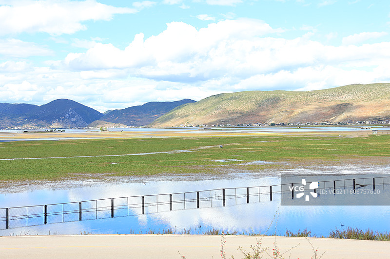 香格里拉纳帕海图片素材