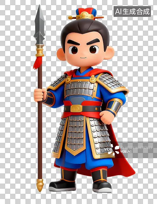 【AI数字艺术】岳飞图片素材