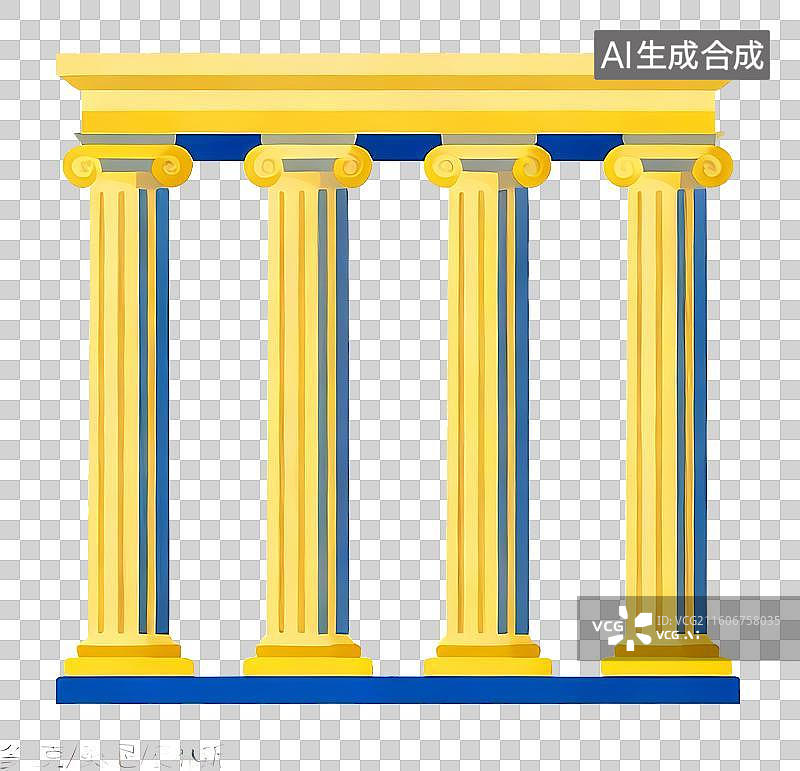 【AI数字艺术】免扣欧式建筑元素图片素材