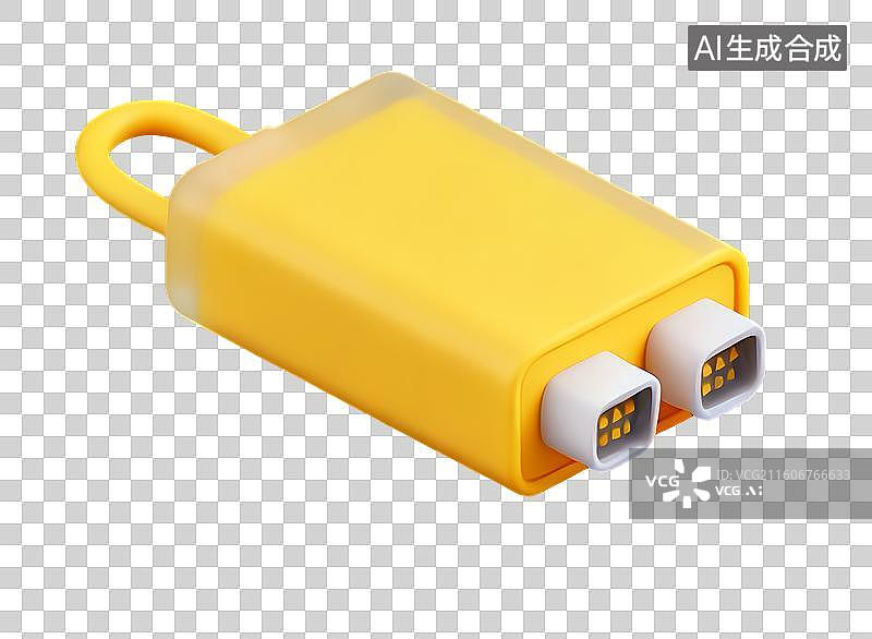 【AI数字艺术】免扣卡通路由器网络科技元素图片素材