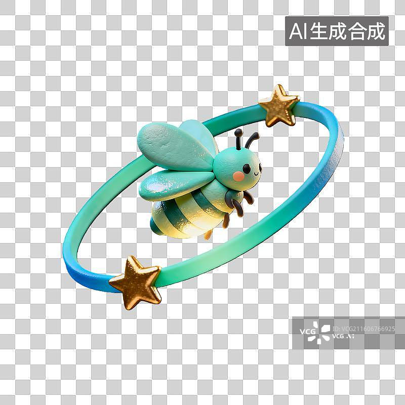 【AI数字艺术】3d卡通粘土质感二十四节气小暑大暑装饰元素图片素材