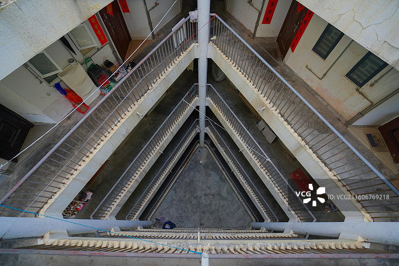 深圳市南山区，花果山社区，三角楼图片素材