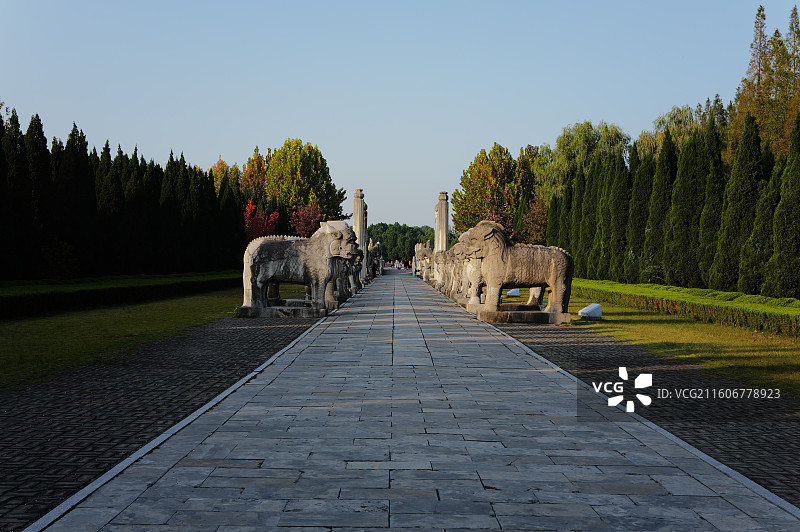 明祖陵图片素材