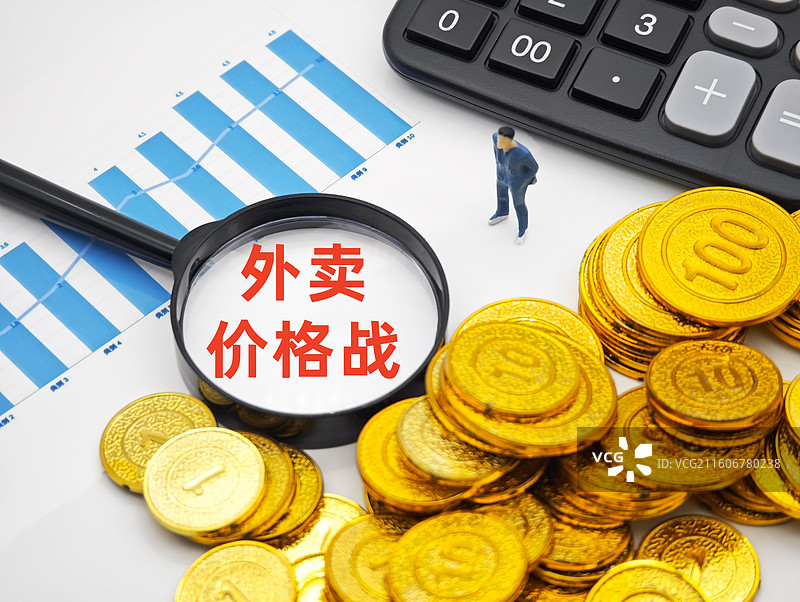 外卖价格战（外卖大战，外卖平台价格战）图片素材