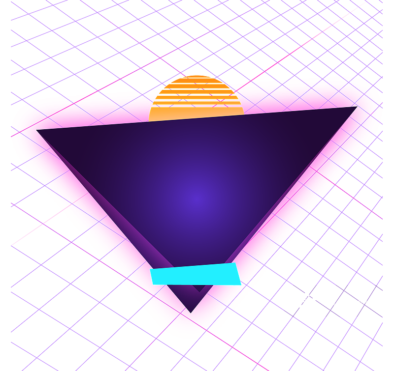 复古未来赛博星期一图片素材