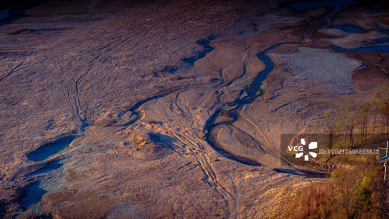 罗田天堂寨湿地日出图片素材
