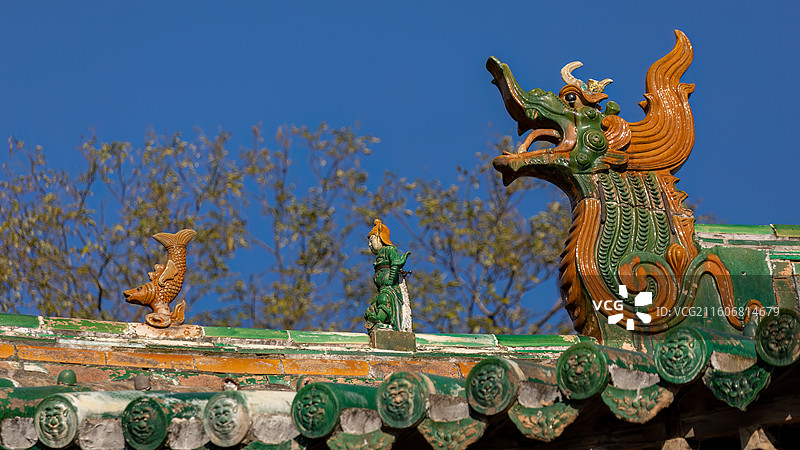 运城市芮城县永乐宫景色图片素材