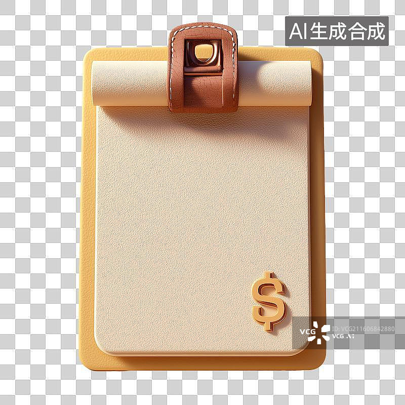 【AI数字艺术】可爱发票图标图片素材