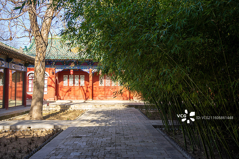太原文庙崇圣祠图片素材
