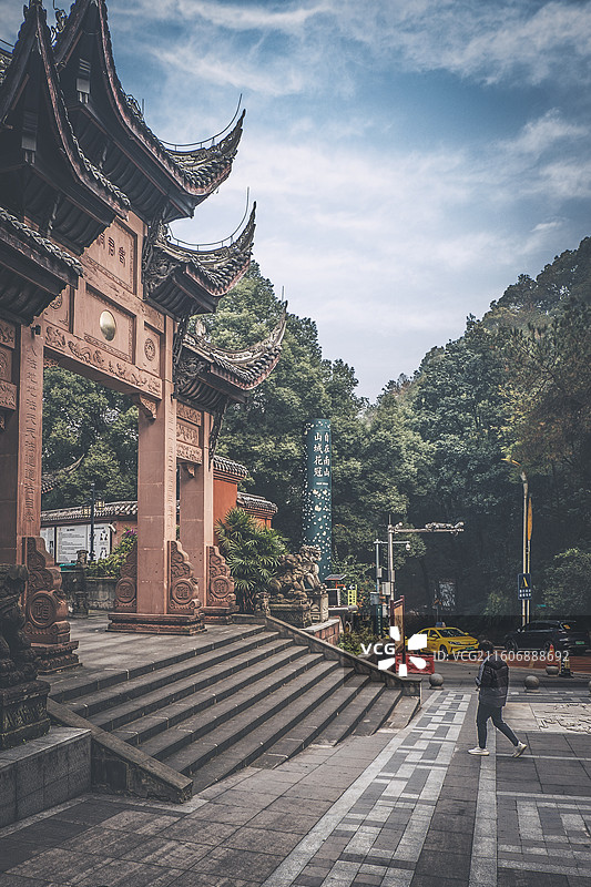 重庆老君洞道观图片素材