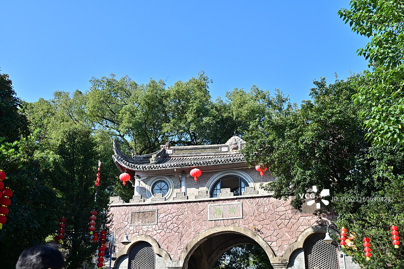 浙江奉化蒋介石故居民国建筑群图片素材