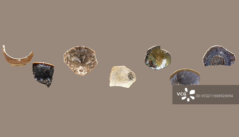 四川省西坝窑窑址瓷片 乐山市五通桥区西坝镇 故宫博物院图片素材