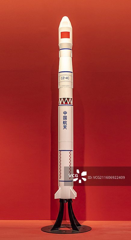 长征四号丙运载火箭 中国国家博物馆图片素材