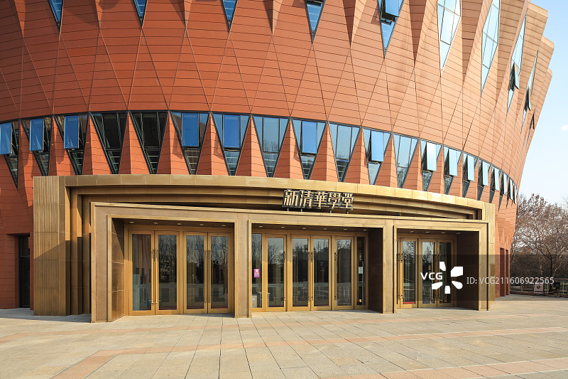 清华大学-新清华学堂图片素材