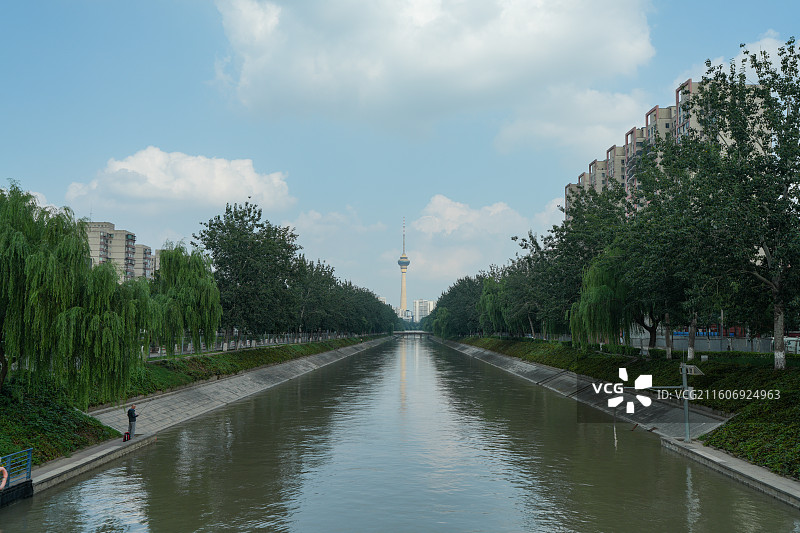 北京中央广播电视塔图片素材