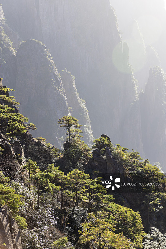 安徽黄山西海大峡谷图片素材