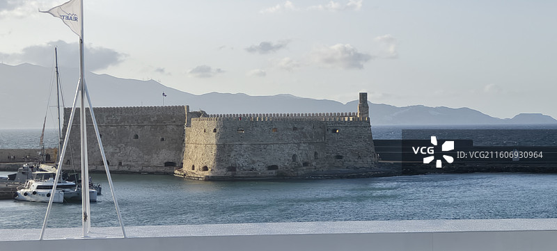 希腊克里特岛～伊拉克利翁-要塞图片素材