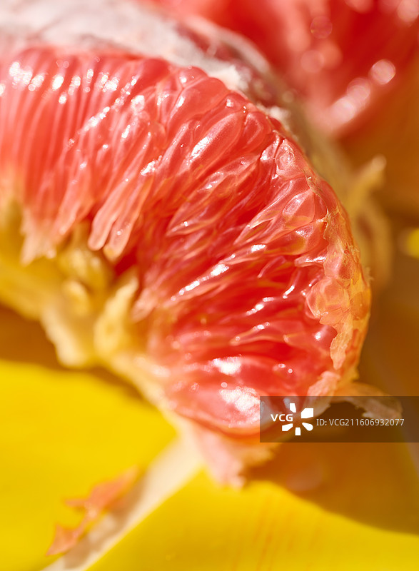 水果 红心柚 柚子 果肉图片素材