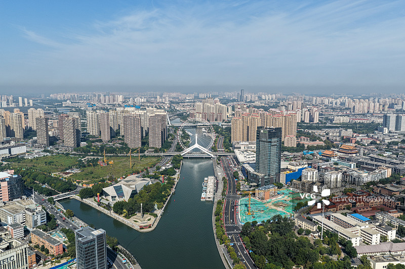 天津之眼摩天轮图片素材