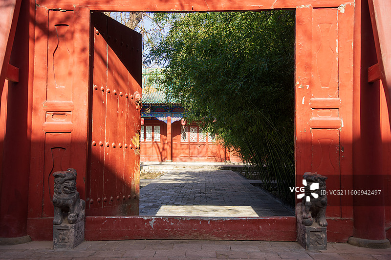 太原文庙崇圣祠图片素材