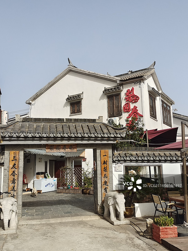 南京江宁佘村：美好乡村图片素材