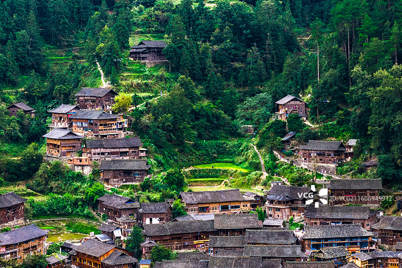 朗德上寨图片素材