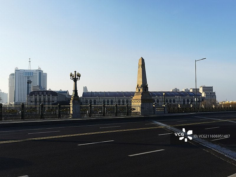 哈尔滨霁虹桥图片素材