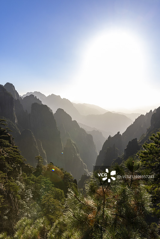 安徽黄山西海大峡谷图片素材