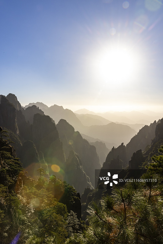 安徽黄山西海大峡谷图片素材