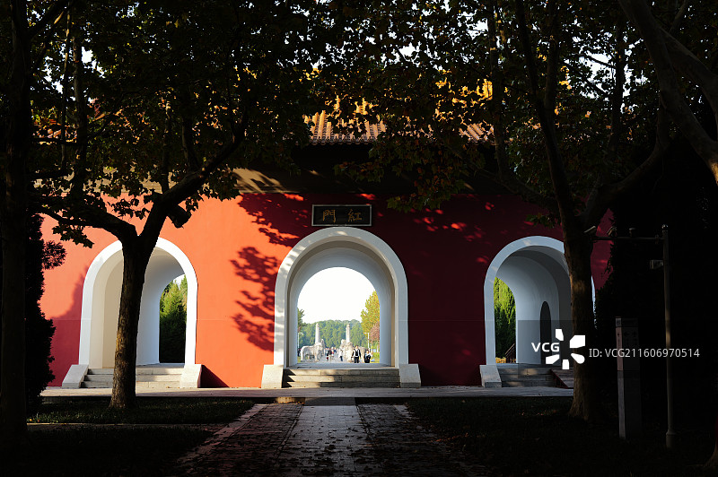 明祖陵图片素材