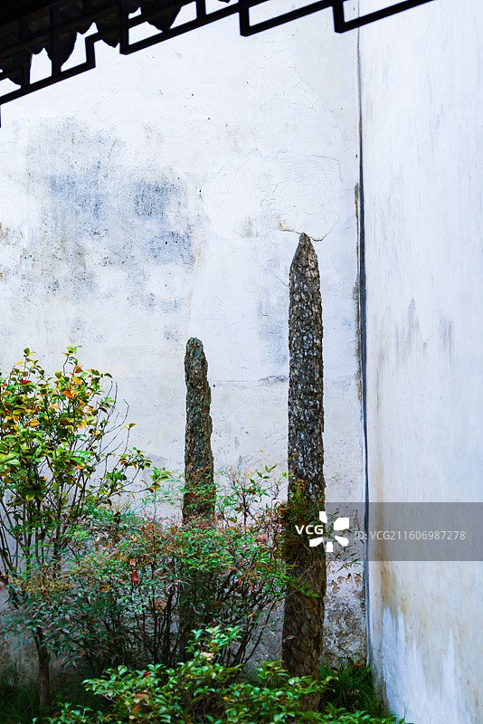 苏州园林拙政园春天小景风光组图图片素材