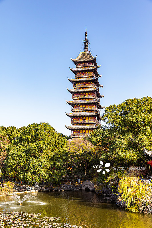 常熟方塔园图片素材