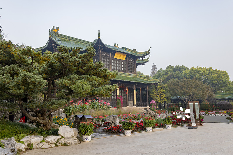 江苏省扬州市瘦西湖景区摄影图片图片素材