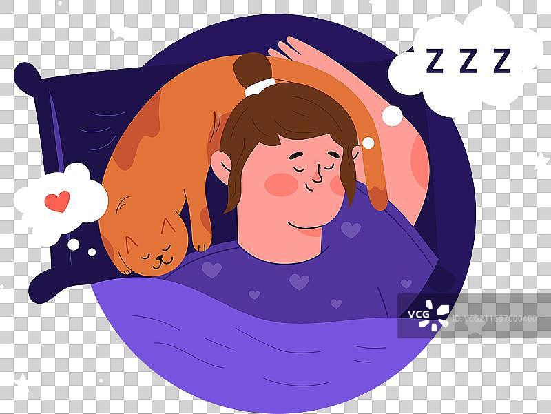 世界睡眠日熟睡的女人图片素材