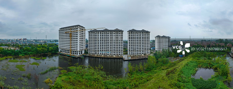 江苏省扬州市仪征市，龙泊湾玉园图片素材