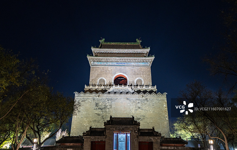 北京钟楼图片素材