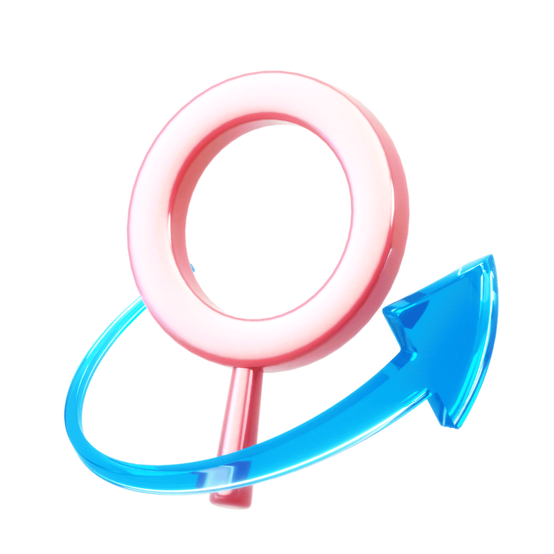 3D渲染的商务图标图片素材