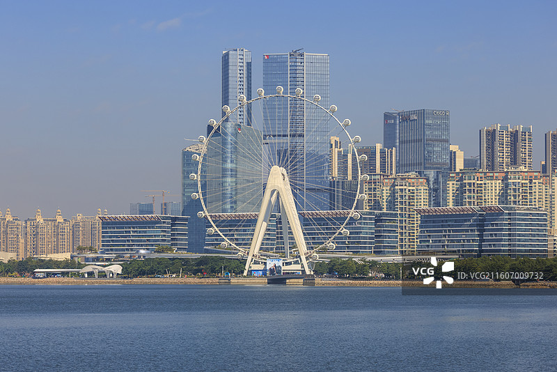 十五全运会主会场广州深圳欢乐港湾图片素材