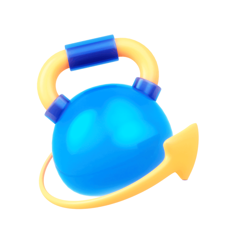 3D渲染的商务图标图片素材