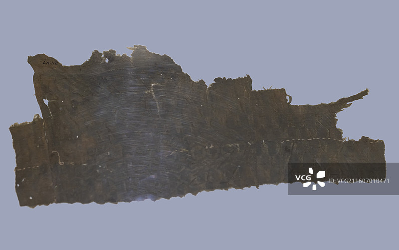 绿色丝绸残片 汉 新疆尉犁县罗布泊出土 中国国家博物馆图片素材