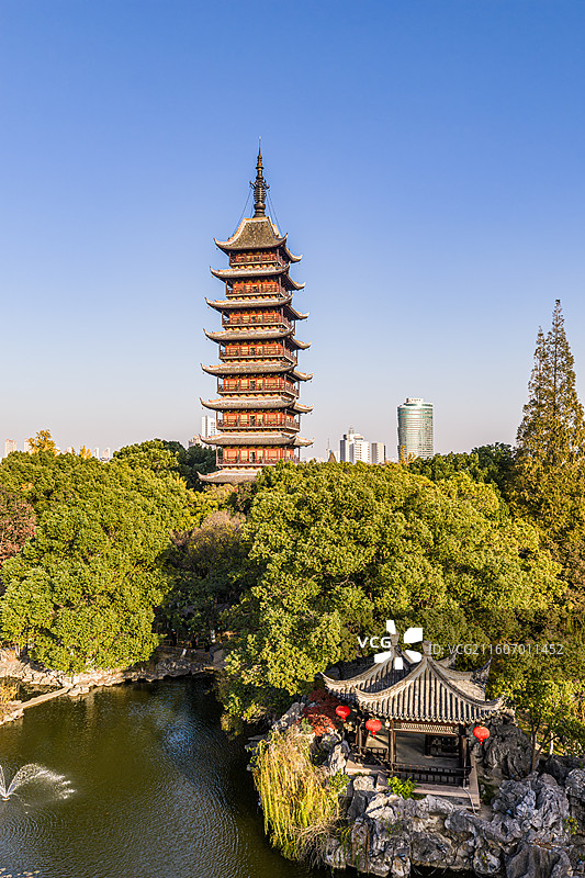 常熟方塔园图片素材