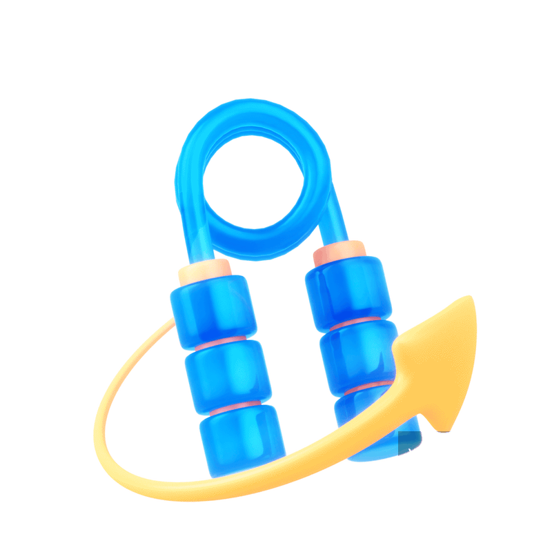 3D渲染的商务图标图片素材