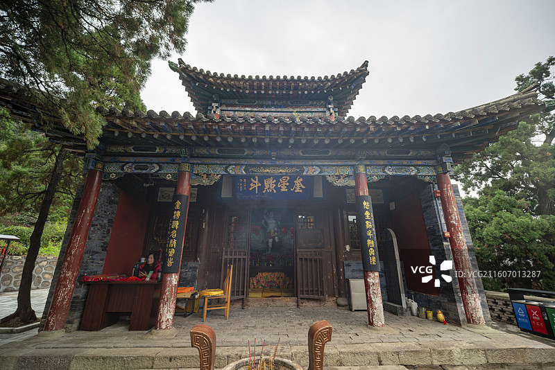 交城卦山天宁寺文昌阁图片素材