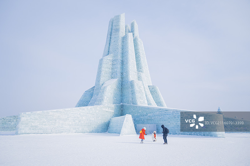 哈尔滨冰雪大世界图片素材