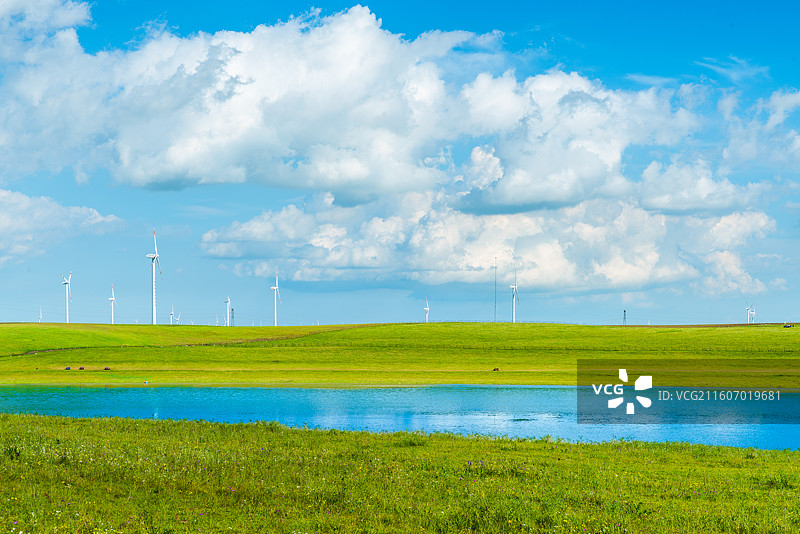 内蒙古乌兰察布辉腾锡勒草原风景区图片素材