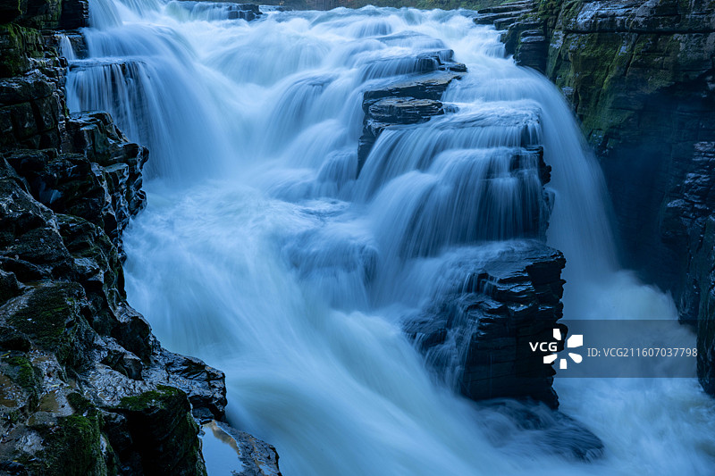 世界特级溶洞国家5A级景区湖北利川腾龙洞卧龙吞江风光图片素材