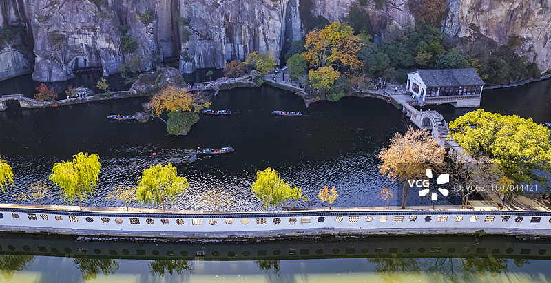 绍兴东湖秋色图片素材