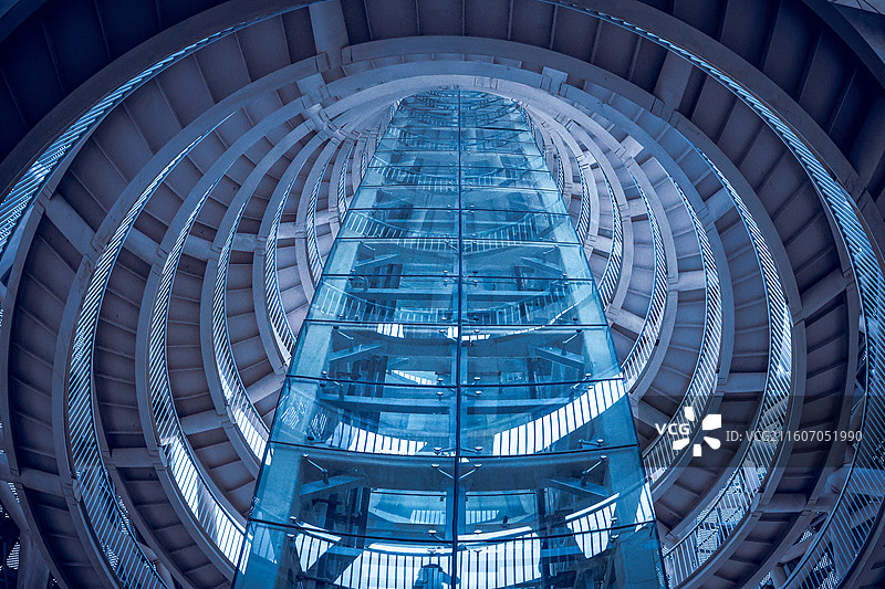 定州文体中心园博塔图片素材